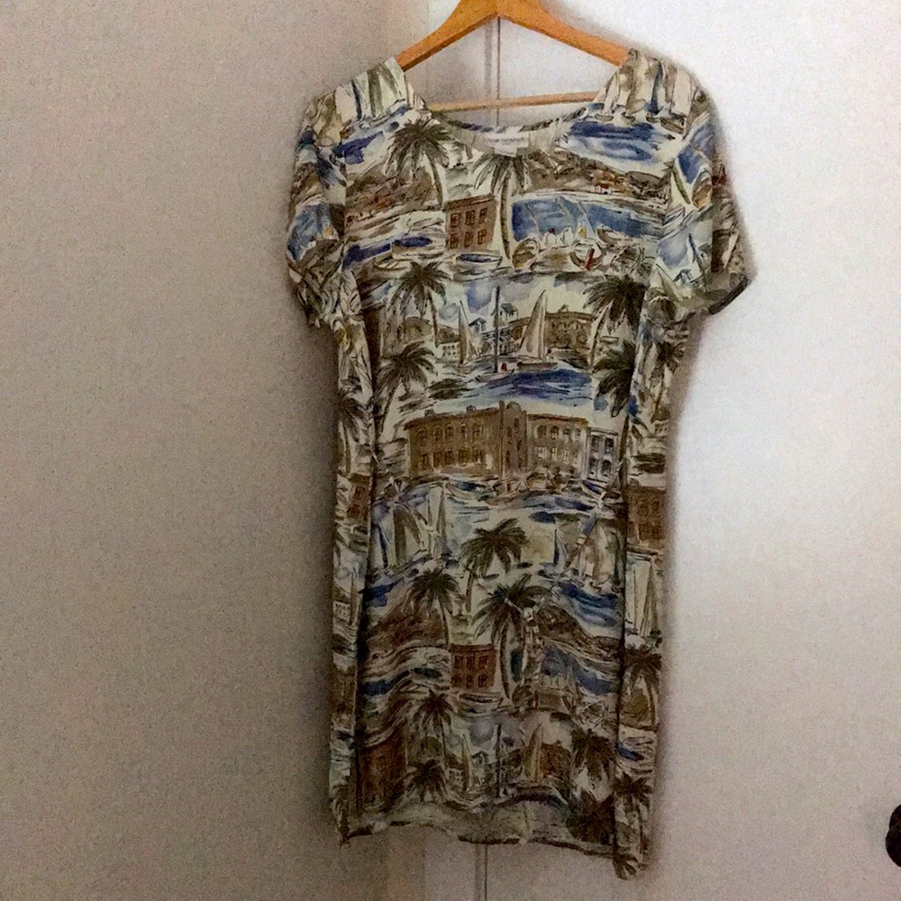 CLUB MYSTIQUE Lightweight pullover dress.